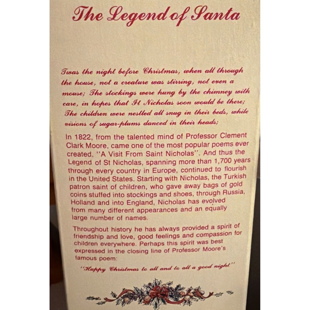The International Santa Claus Dillard's Collection England Father Christmas - Picture 6 of 7
